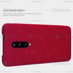 کیف محافظ چرمی نیلکین وان پلاس Nillkin Qin Case For OnePlus 7 Pro