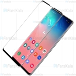 محافظ صفحه نمایش شیشه ای نیلکین سامسونگ Nillkin CP+ Max 3D Glass Screen Protector For Samsung Galaxy S10