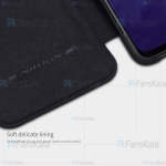 کیف محافظ چرمی نیلکین وان پلاس Nillkin Qin Case For OnePlus 7
