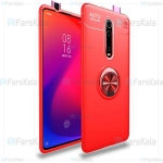 قاب ژله ای طرح چرم انگشتی شیائومی Becation A.F Magnetic Ring For Xiaomi Redmi K20 / K20 Pro