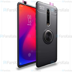 قاب ژله ای طرح چرم انگشتی شیائومی Becation A.F Magnetic Ring For Xiaomi Redmi K20 / K20 Pro