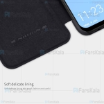 کیف چرمی نیلکین هواوی Nillkin Qin Leather Case For Huawei Nova 5i / P20 Lite 2019