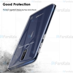 قاب محافظ ژله ای 5 گرمی نوکیا Clear Jelly Case For Nokia 3.1 Plus / Nokia X3
