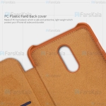 کیف محافظ چرمی نیلکین وان پلاس Nillkin Qin Case For OnePlus 7