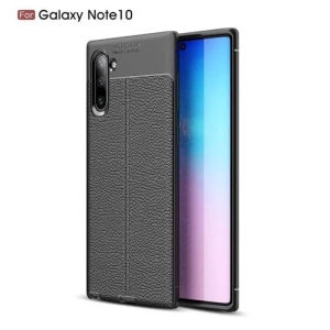 قاب ژله ای طرح چرم سامسونگ Auto Focus Jelly Case For Samsung Galaxy Note 10