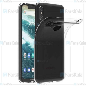 قاب محافظ ژله ای موتورولا Clear Jelly Case For Motorola One / P30 Play