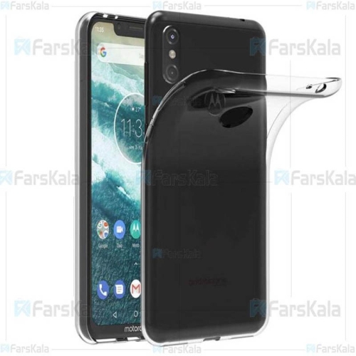 قاب محافظ ژله ای موتورولا Clear Jelly Case For Motorola One / P30 Play