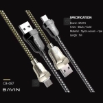 کابل میکرو یو اس بی باوین Bavin CB-087 USB Cable