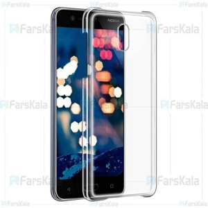 قاب محافظ شیشه ای نوکیا Clear Crystal Cover For Nokia 3