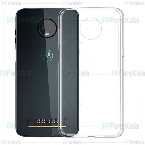 قاب محافظ ژله ای موتورولا Clear Jelly Case For Motorola Moto Z3