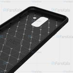 قاب محافظ ژله ای سامسونگ Fiber Carbon Rugged Armor Case For Samsung Galaxy A6 Plus 2018