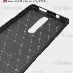 قاب محافظ ژله ای شیائومی Fiber Carbon Rugged Armor Case For Xiaomi Redmi K20 / K20 Pro