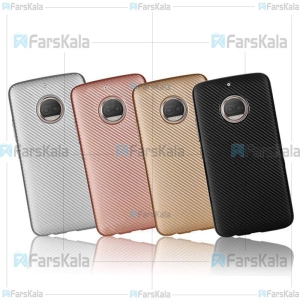قاب محافظ ژله ای هایمن موتورولا Haimen Carbon Fiber Case For Motorola Moto G5S Plus