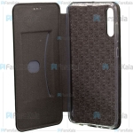کیف محافظ چرمی سامسونگ Leather Standing Magnetic Cover For Samsung Galaxy A70