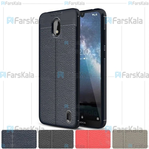 قاب ژله ای طرح چرم نوکیا Auto Focus Jelly Case For Nokia 2.2