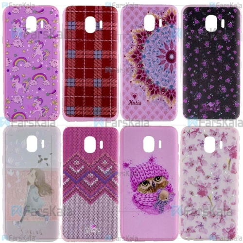 قاب محافظ طرح دار سامسونگ Patterned Protective Frame Case For Samsung Galaxy J4