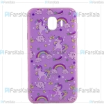 قاب محافظ طرح دار سامسونگ Patterned Protective Frame Case For Samsung Galaxy J4