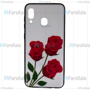 قاب محافظ طرح دار سامسونگ Patterned protective frame Case For Samsung Galaxy A20