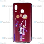 قاب محافظ طرح دار سامسونگ Patterned protective frame Case For Samsung Galaxy A20