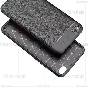 قاب ژله ای طرح چرم شیائومی Auto Focus Jelly Case For Xiaomi Redmi Go