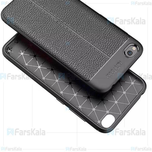 قاب ژله ای طرح چرم شیائومی Auto Focus Jelly Case For Xiaomi Redmi Go