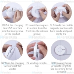 شارژر وایرلس بیسوس Baseus BS-IW03 YOYO Wireless Charger for Apple Watch