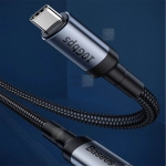 کابل سریع تایپ سی بیسوس Baseus Cafule PD3.1 100W Type-C Cable 1m