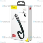 کابل شارژ و بند آویز لایتنینگ با طول 85 سانتی متری بیسوس Baseus Golden Collar CALJL-BP1
