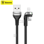 کابل 2 متری لایتنینگ بیسوس Baseus Green U-shaped lamp Mobile Game Cable 2M