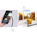 کابل 2 متری لایتنینگ بیسوس Baseus Green U-shaped lamp Mobile Game Cable 2M