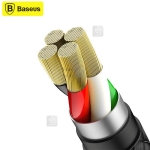 کابل 2 متری لایتنینگ بیسوس Baseus Green U-shaped lamp Mobile Game Cable 2M