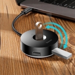 هاب 5 پورت بیسوس Baseus Round Box Hub Adapter USB 3.0 Cahub-F01