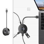 هاب 5 پورت بیسوس Baseus Round Box Hub Adapter USB 3.0 Cahub-F01