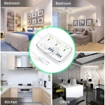 سه راهی برق وشارژ باوین دارای 6 پورت Bavin PC588 Power Strip USB