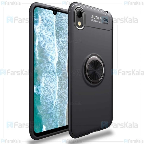 قاب محافظ ژله ای هواوی Becation A.F Magnetic Ring Case For Huawei Y5 2019/Y5 Prime 2019/Honor 8s