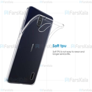 قاب محافظ ژله ای 5 گرمی نوکیا Clear Jelly Case For Nokia 2.2
