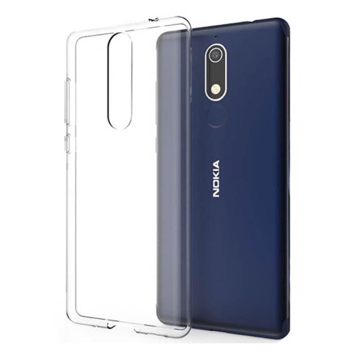 قاب محافظ ژله ای نوکیا Clear Jelly Case For Nokia 5.1