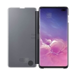 کیف هوشمند اصلی سامسونگ Clear View Cover For Samsung Galaxy S10 Plus