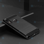 قاب محافظ ژله ای هواوی Fiber Carbon Rugged Armor Case For Huawei P Smart Z 2019