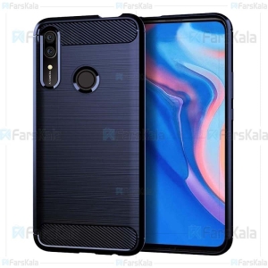 قاب محافظ ژله ای هواوی Fiber Carbon Rugged Armor Case For Huawei P Smart Z 2019