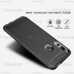 قاب محافظ ژله ای هواوی Fiber Carbon Rugged Armor Case For Huawei Y9 Prime 2019