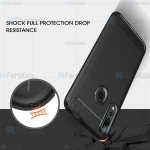 قاب محافظ ژله ای هواوی Fiber Carbon Rugged Armor Case For Huawei Y9 Prime 2019