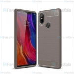 قاب محافظ ژله ای شیائومی Fiber Carbon Rugged Armor Case For Xiaomi Mi 8 SE