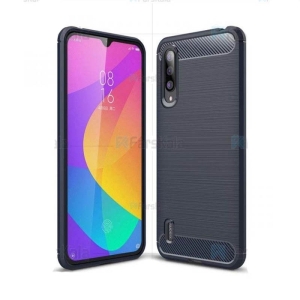 قاب محافظ ژله ای شیائومی Fiber Carbon Rugged Armor Case For Xiaomi Mi CC9