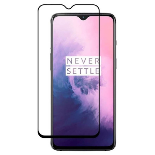 محافظ صفحه نمایش تمام چسب با پوشش کامل Full Glass Screen Protector For OnePlus 7