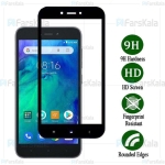 محافظ صفحه نمایش تمام چسب با پوشش کامل Full Glass Screen Protector For Xiaomi Redmi Go