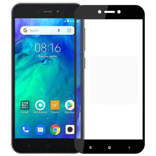 محافظ صفحه نمایش تمام چسب با پوشش کامل Full Glass Screen Protector For Xiaomi Redmi Go