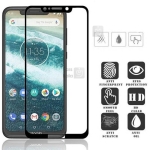 محافظ صفحه نمایش تمام چسب با پوشش کامل Glass Screen Protector For Motorola One Power / P30 Note