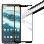 محافظ صفحه نمایش تمام چسب با پوشش کامل Glass Screen Protector For Motorola One Power / P30 Note
