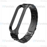 بند فلزی دستبند سلامتی شیائومی Metal Strap For Xiaomi Mi Band 4 / 3